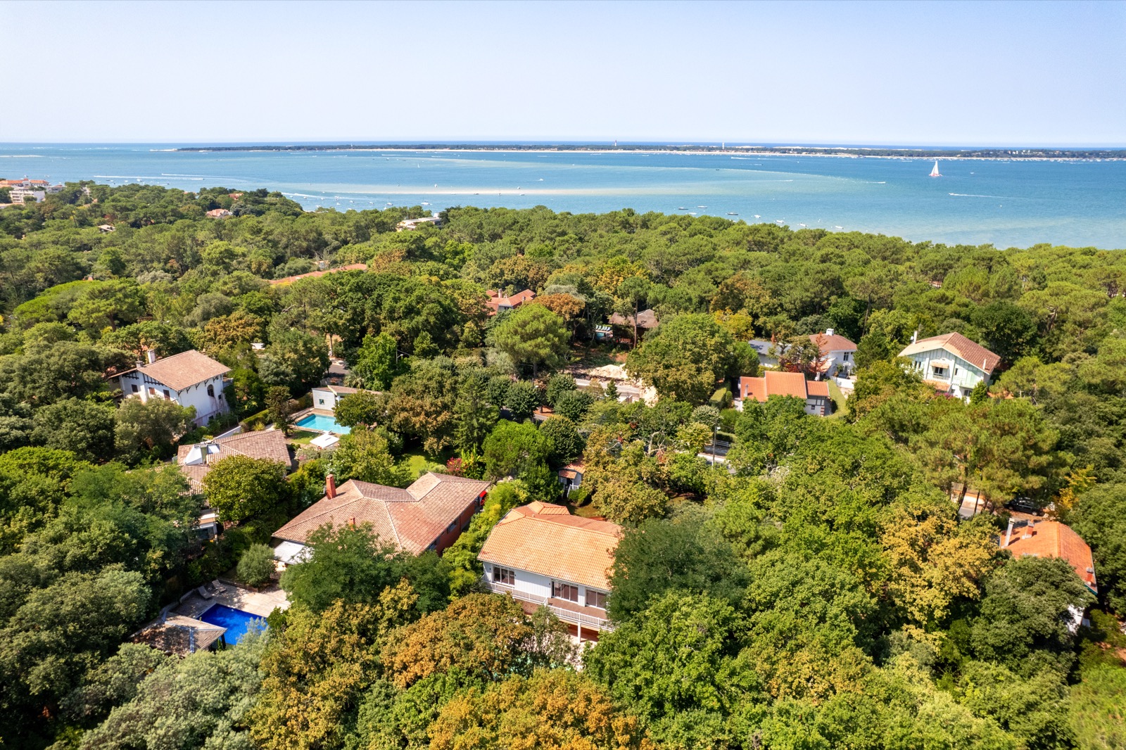 Surélévation & rénovation complète — Arcachon — Allée des Tilleuls